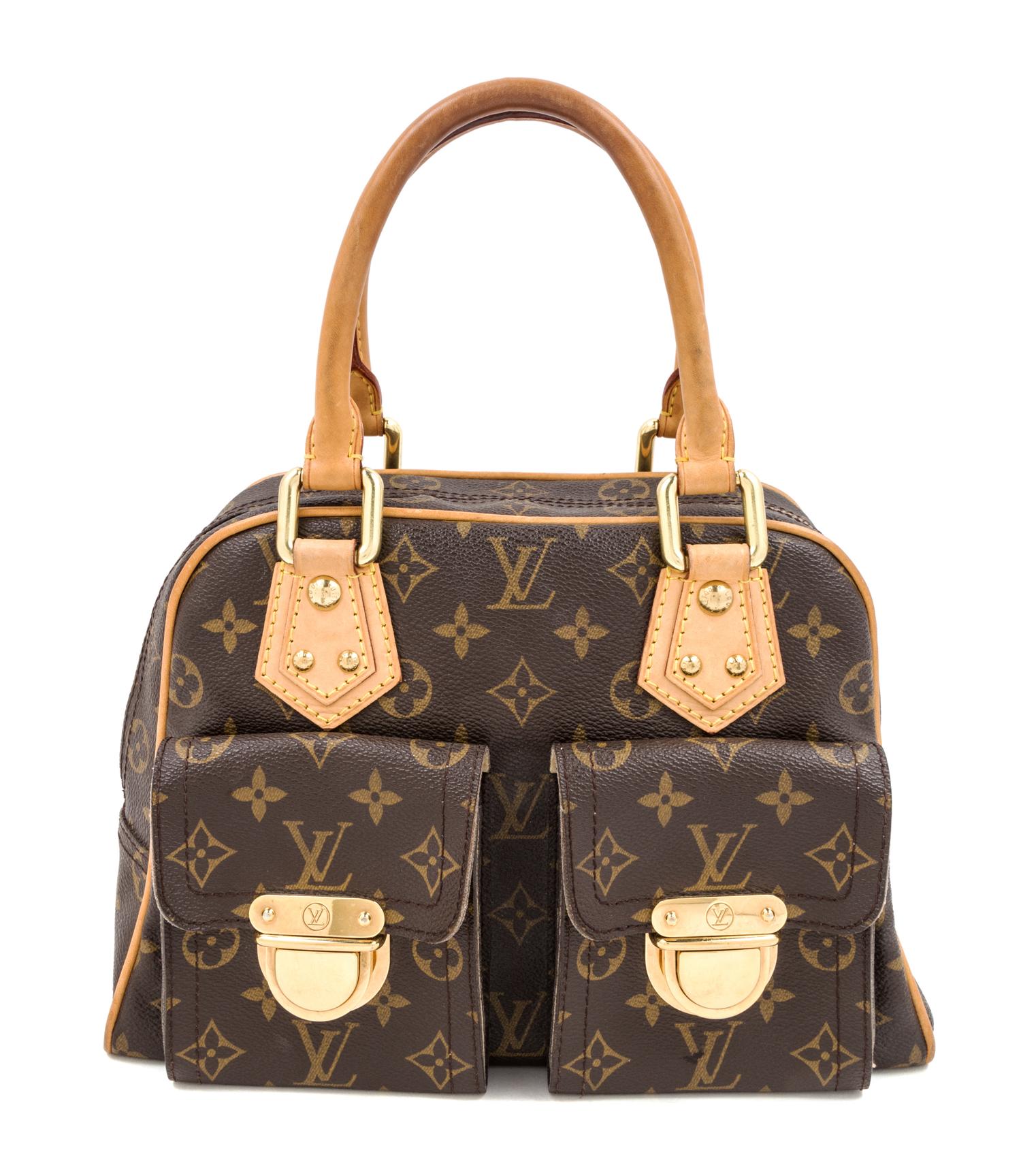 A Louis Vuitton Manhattan Handbag, 12" x 8" x 5".