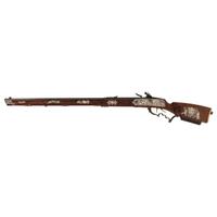 Contemporary Cheekstock Flintlock Rifle with Diana Motifs by John B. Derrick (American, b.1936)