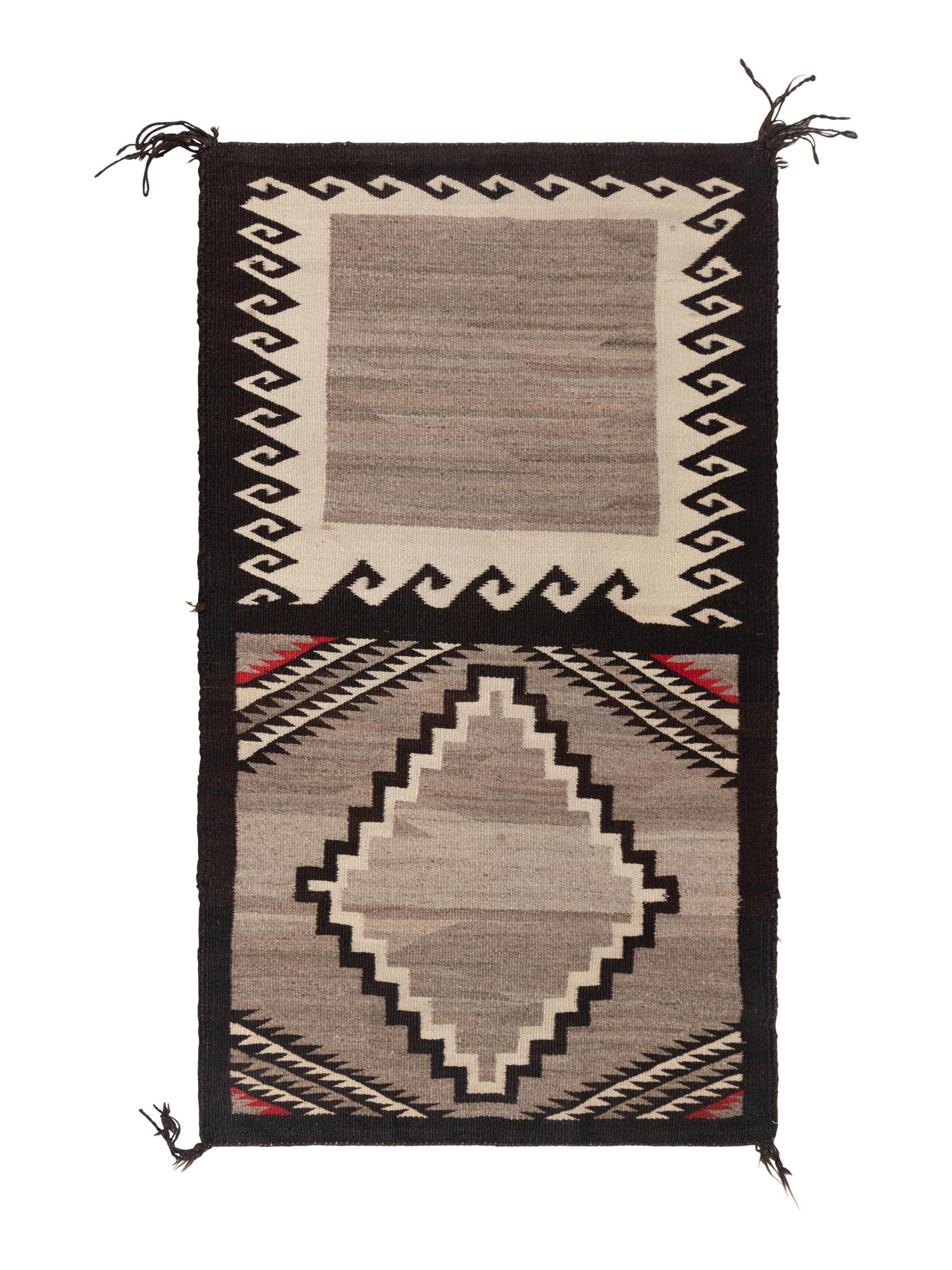 Navajo Double Saddle Blanket [Rug]