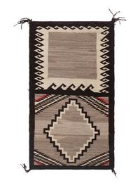Navajo Double Saddle Blanket [Rug]