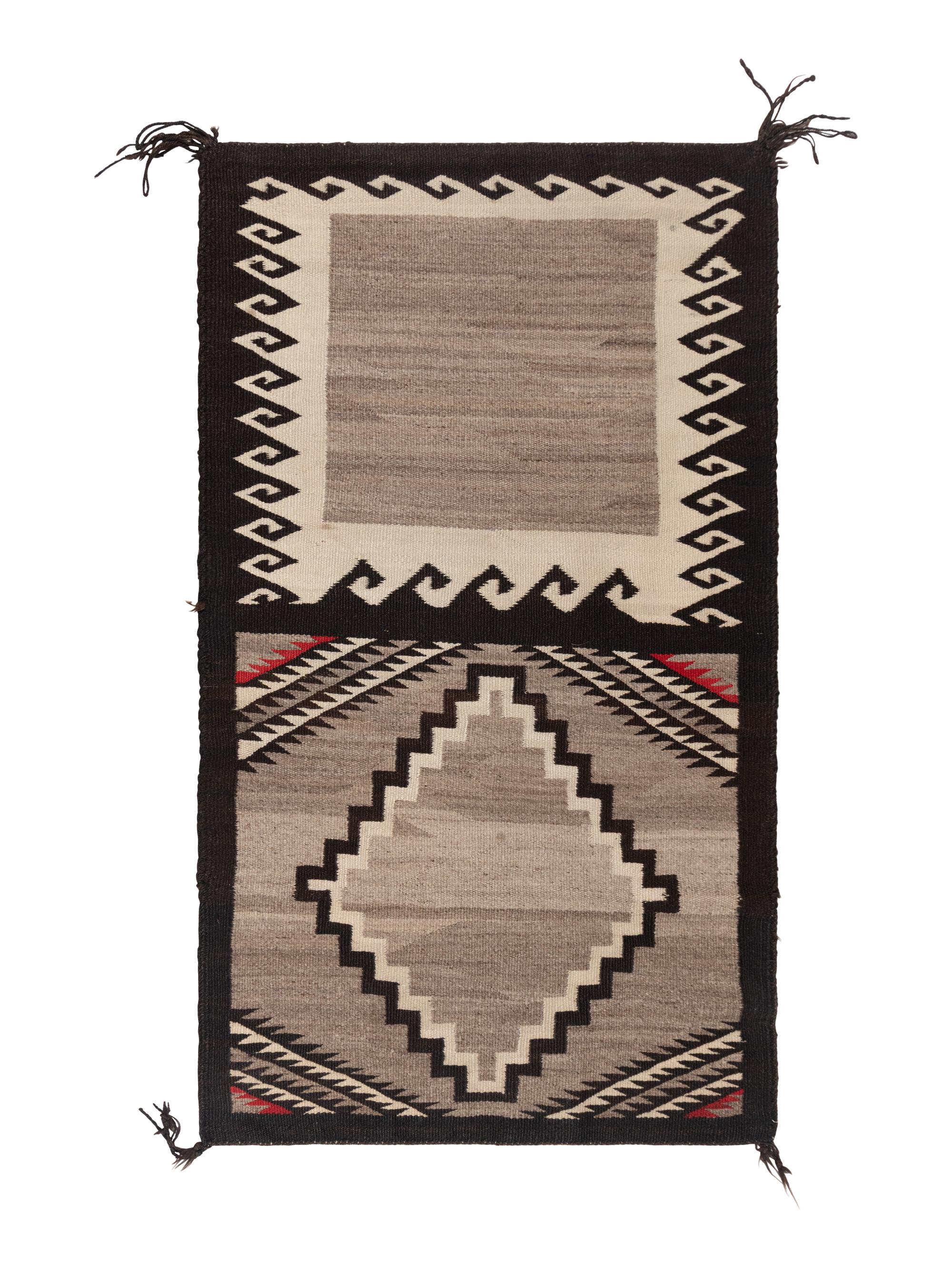 Navajo Double Saddle Blanket [Rug]