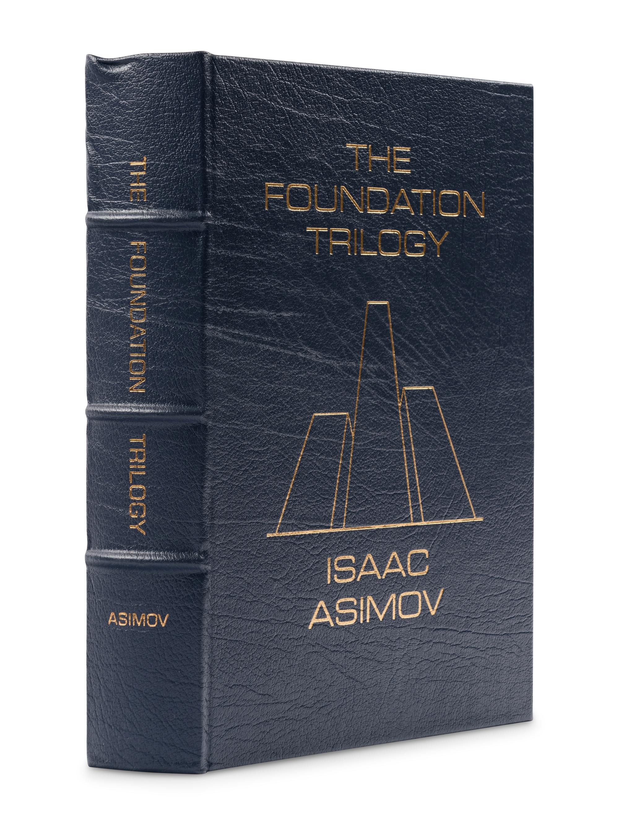 ASIMOV, Isaac (1920-1992). The Foundation Trilogy . Norwalk, CT: Easton Press, 1988.
