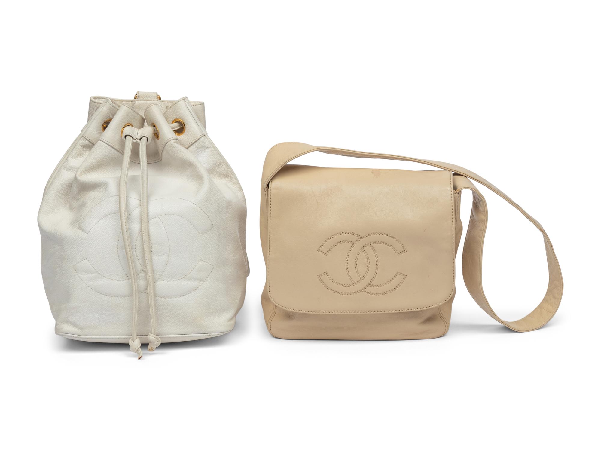 Two Chanel Leather Bags