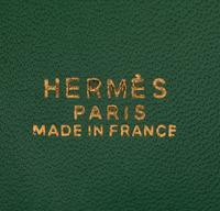 Hermès, Bolide 35 in Green Epsom