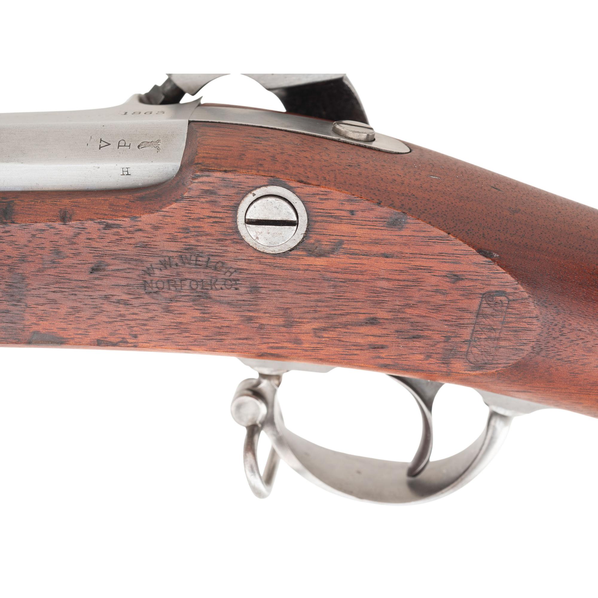 WW Welch "Norfolk" Contract US Model 1861 Rifle Musket