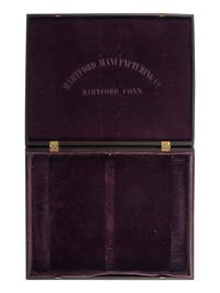 [EARLY PHOTOGRAPHY]. Very Very Rare whole plate geometric Union case, black.