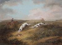 Dean Wolstenholme Jr., (British, 1798-1883), Harriers on the Scent and The Kill