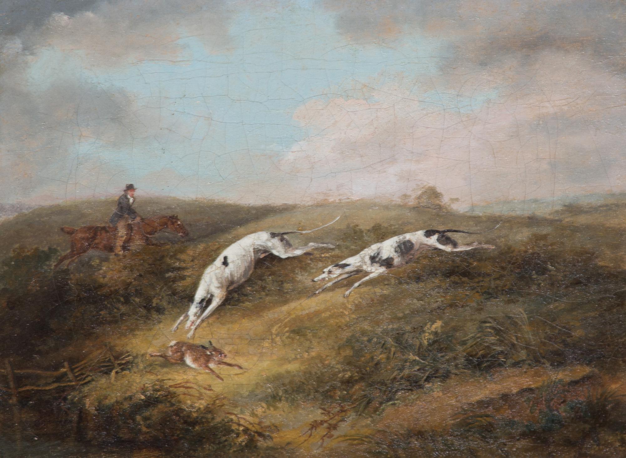 Dean Wolstenholme Jr., (British, 1798-1883), Harriers on the Scent and The Kill
