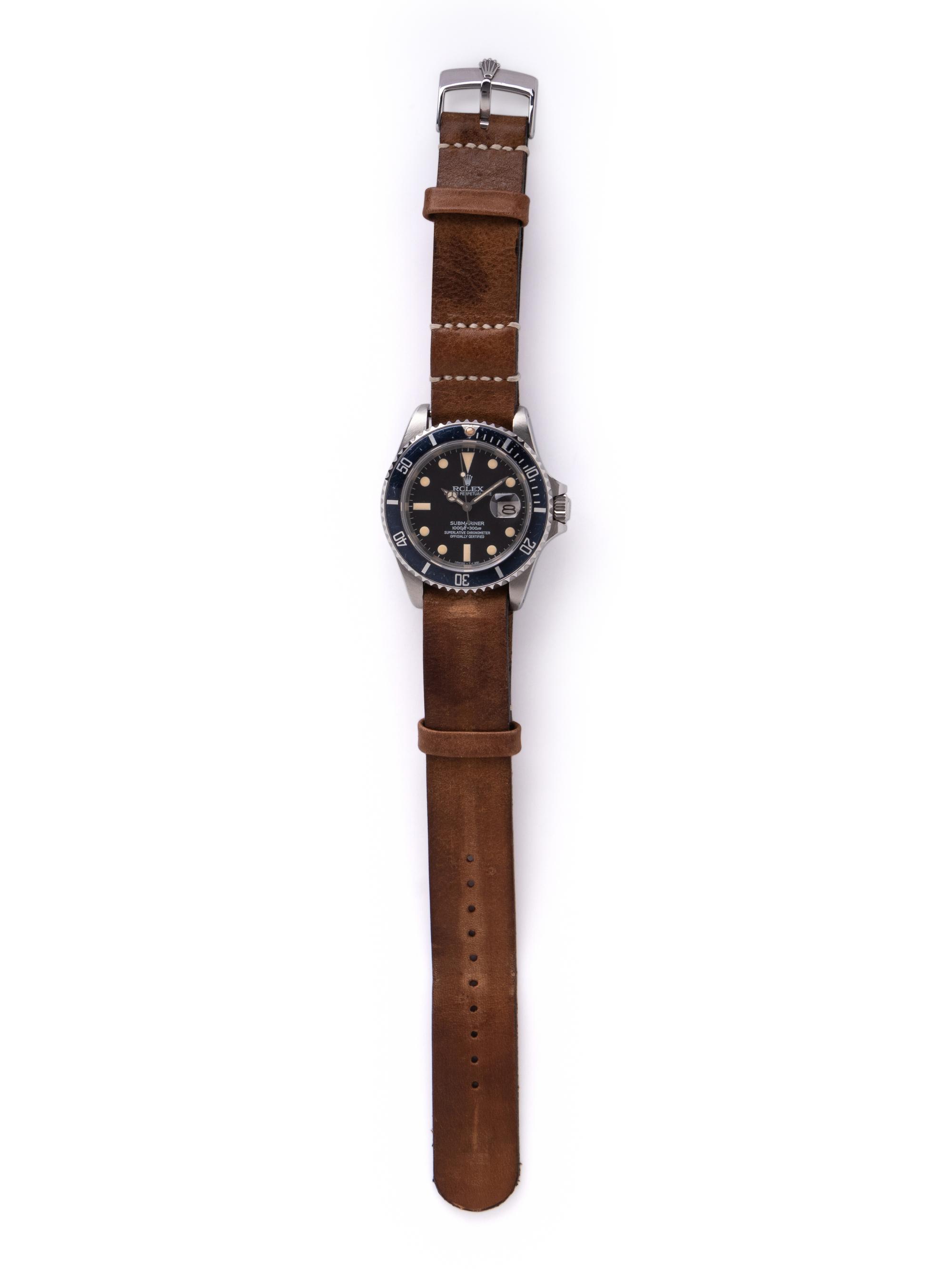 ROLEX, REF. 16800 STAINLESS STEEL 'SUBMARINER' WRISTWATCH, CIRCA 1984