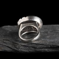 Kenneth Begay (Diné, 1913-1977) — Sterling Silver and Turquoise Ring