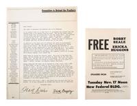 [BLACK PANTHER PARTY]. A group of flyers and other ephemera related to the imprisonment of Bobby Seale and other Black Panther Party members.