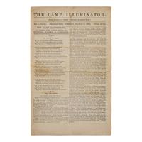 [Civil War] Scarce Union Newspaper Printed in the South, Reporting Sherman's March on Augusta, as well as the "Last Great Battle of the War"
