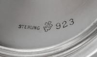 A Set of Twelve American Silver Goblets, Manchester Silver Co., Providence, RI, 20th Century, each of baluster form.
