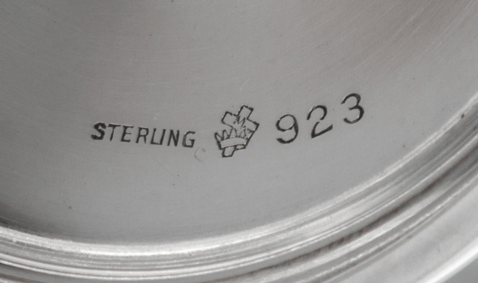 A Set of Twelve American Silver Goblets, Manchester Silver Co., Providence, RI, 20th Century, each of baluster form.