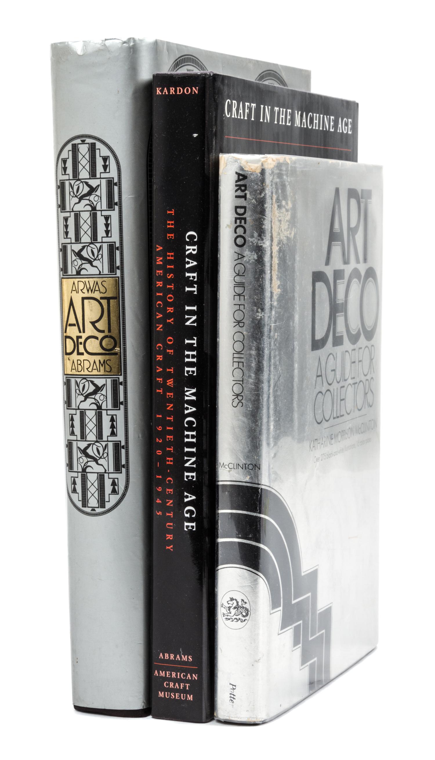A Collection of Books Pertaining to Art Deco