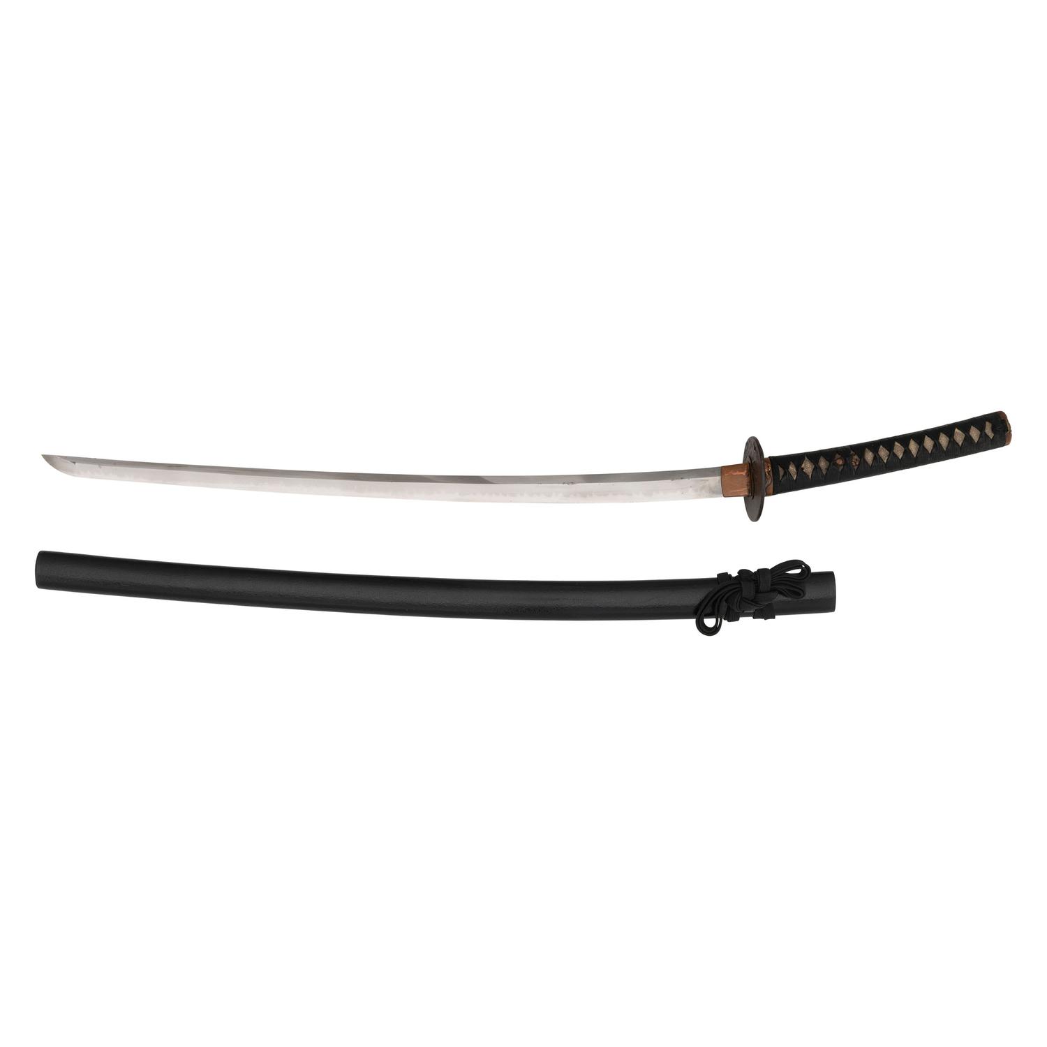 Japanese Katana Signed "Tanemitsu" with Daruma Kashira