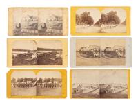 [CIVIL WAR]. A group of 16 scarce and uncommon war views incl. Brady's Execution of a Deserter .