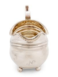 An English Silver Creamer
