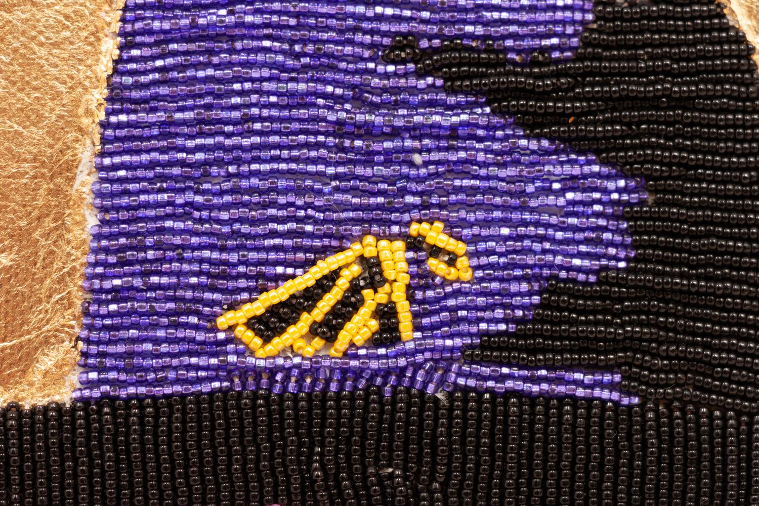 Beaded Portraits, Sitting Bull