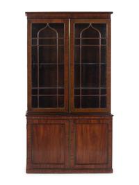 A George III Mahogany Bookcase
