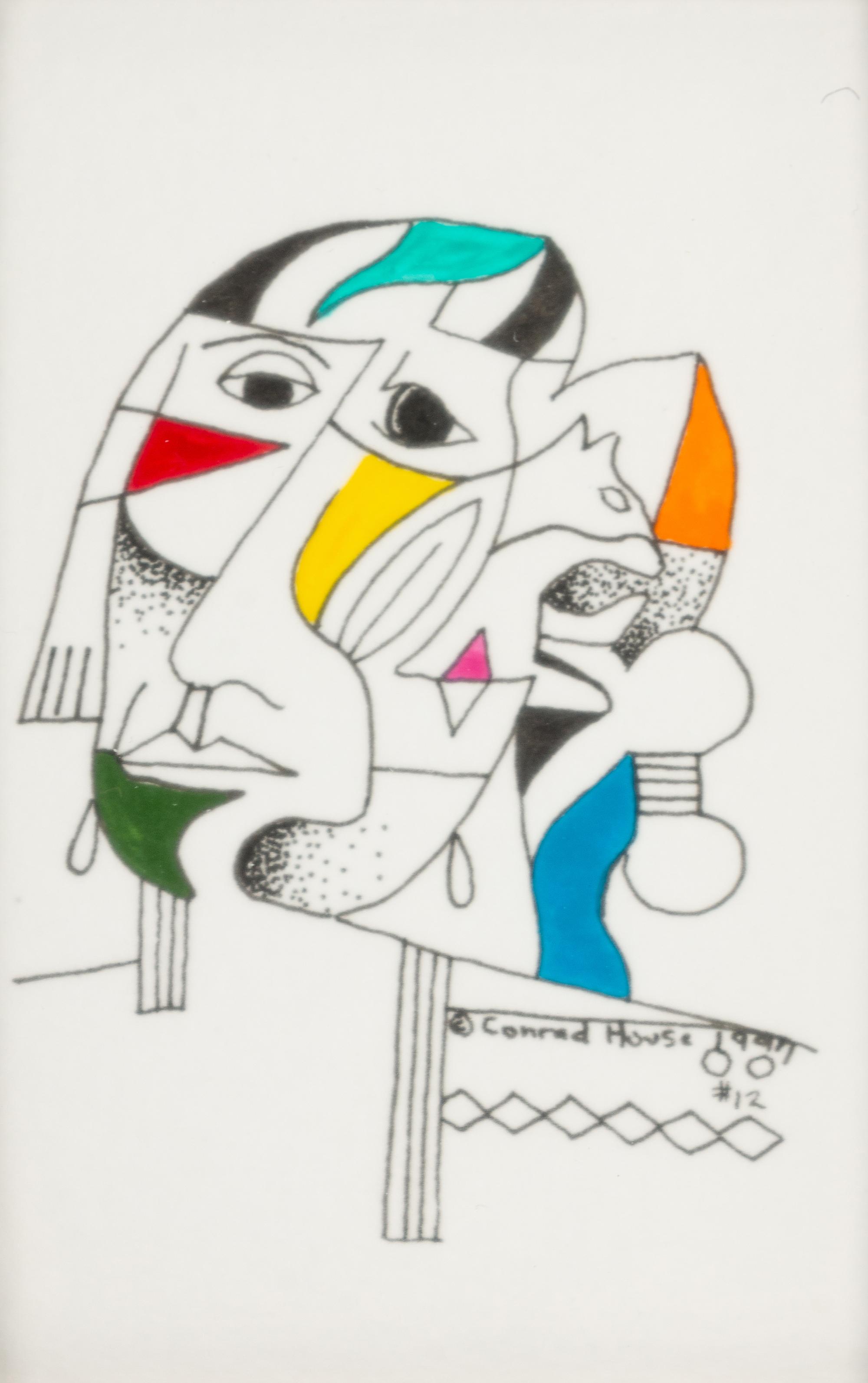 Two Works: Face #12 , 1997 and Face #26 , 1996