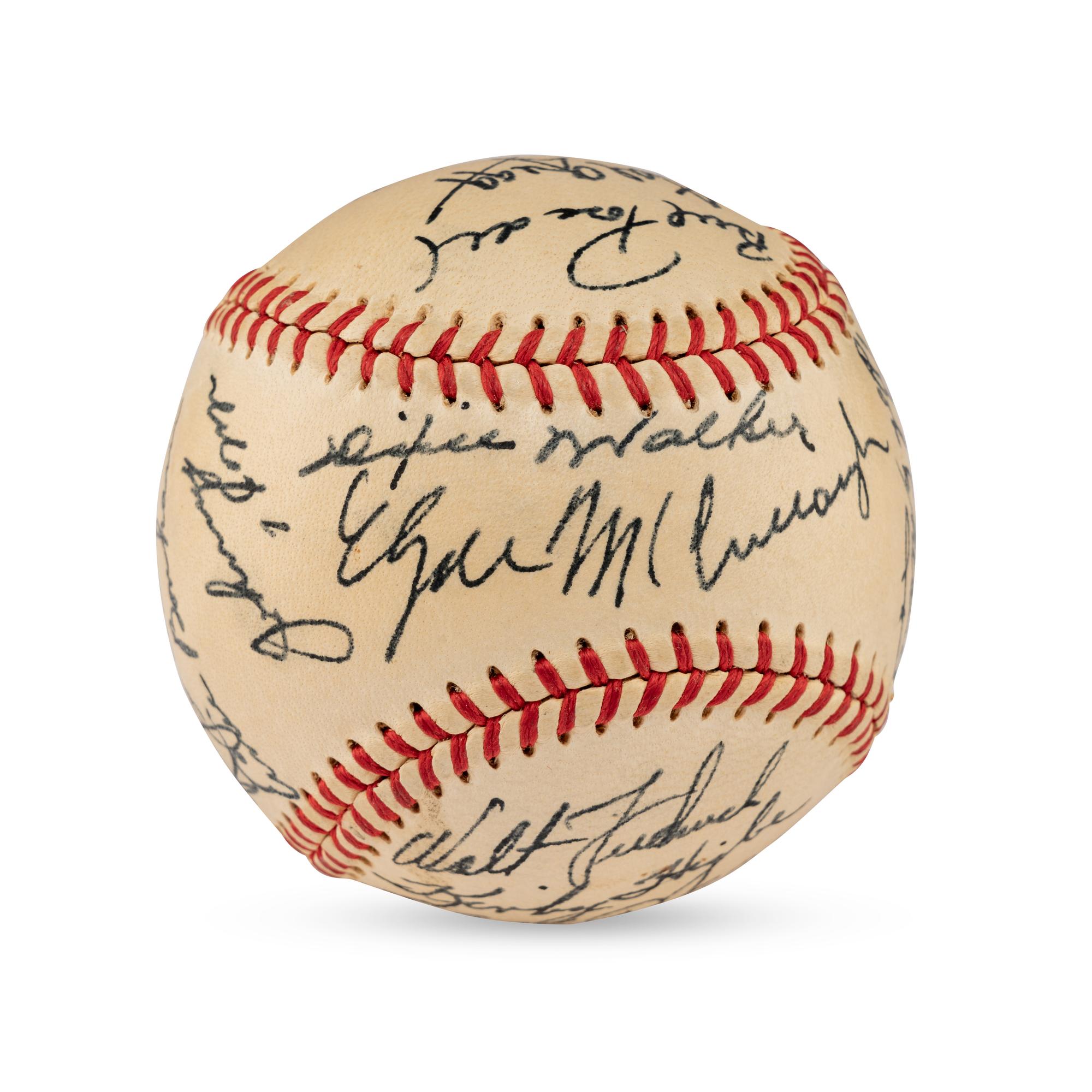 A 1949 Pittsburgh Pirates Team Signed Autograph Baseball (Beckett Authentication Services)