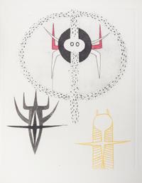 CREVEL, RENE. Feuilles eparses. Paris, 1965. Limited, signed by numerous artists.