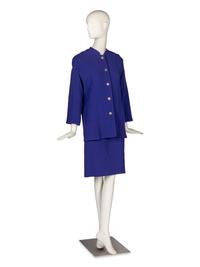 Tom and Linda Platt Two Piece Suit and Brooch