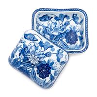 A Pair of Wedgwood Transferware Covered Dishes