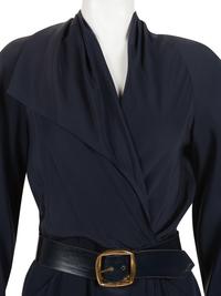 Chanel Wrap Style Dress with Belt