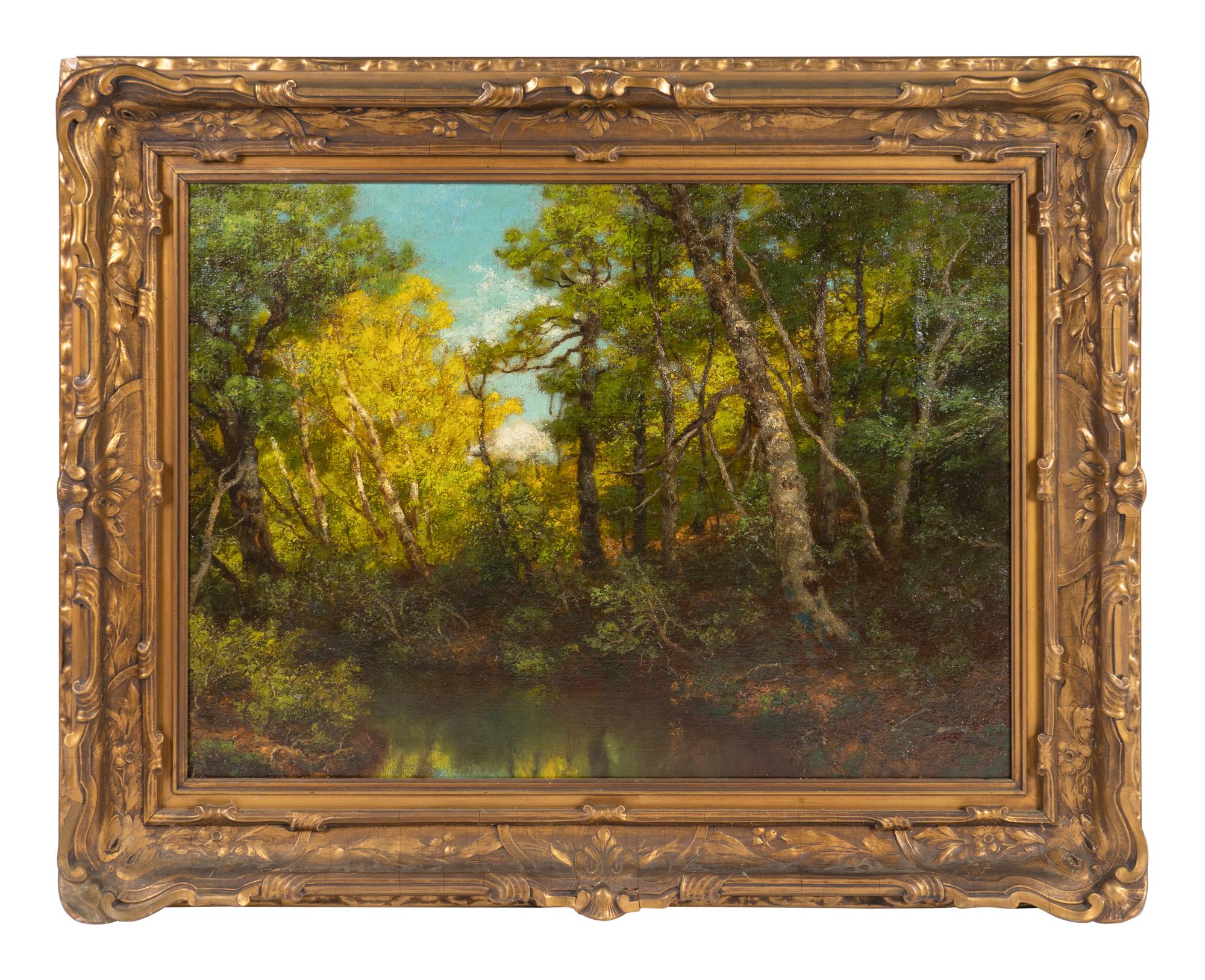 Wooded Landscape with Quiet Stream