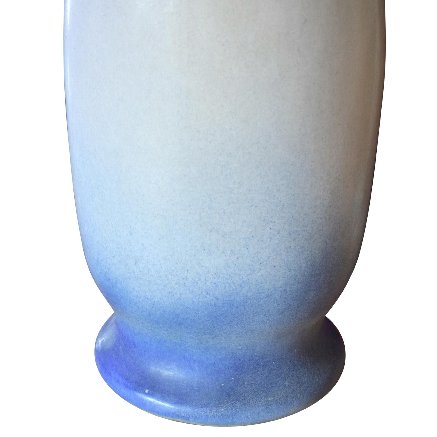 A Monumental Ceramic Vase 13.5" W x 13.5" D x 57" H — Italy, Mid-20th Century