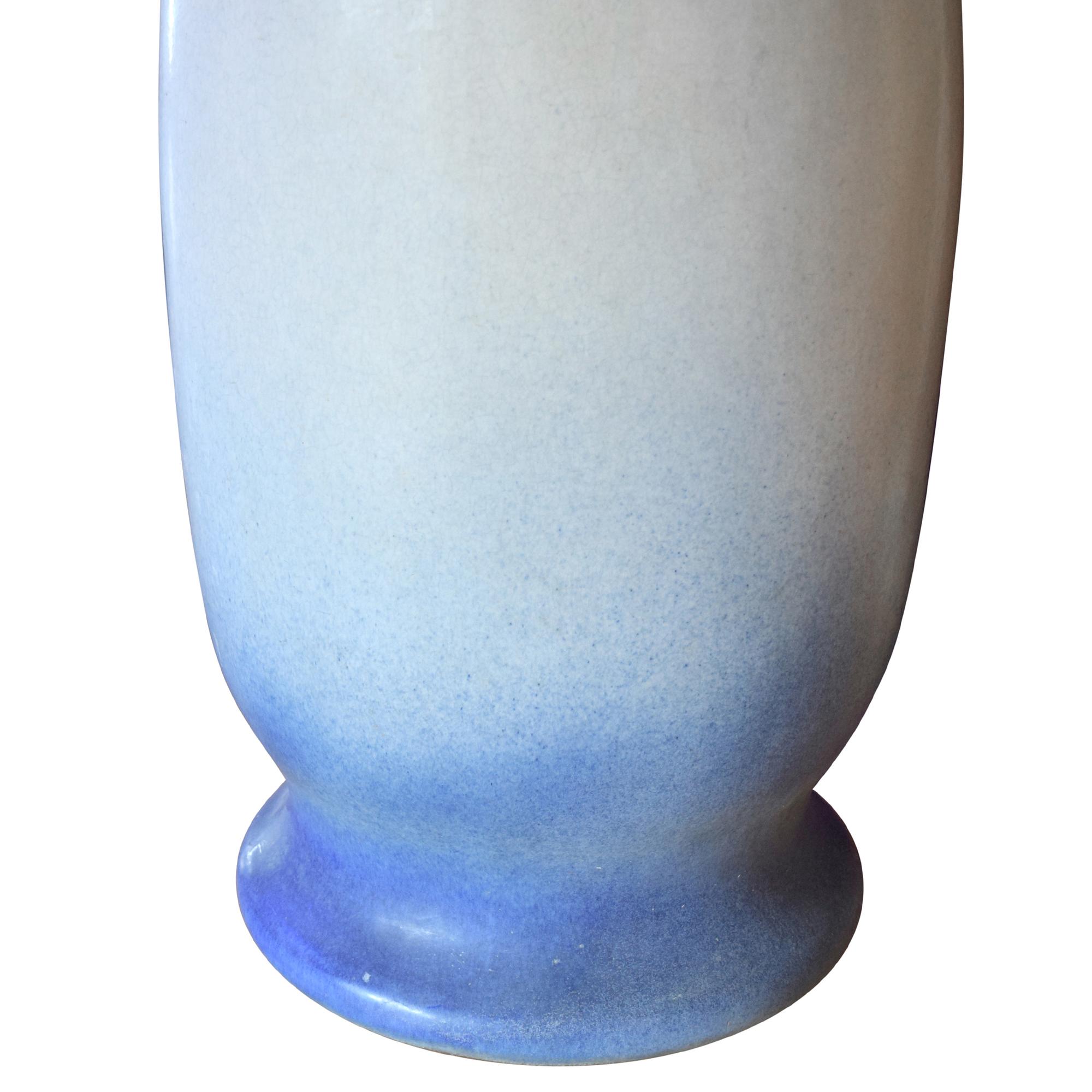 A Monumental Ceramic Vase 13.5" W x 13.5" D x 57" H — Italy, Mid-20th Century