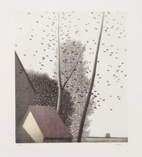 Robert Kipniss, (American, b. 1931), Leaves Aloft