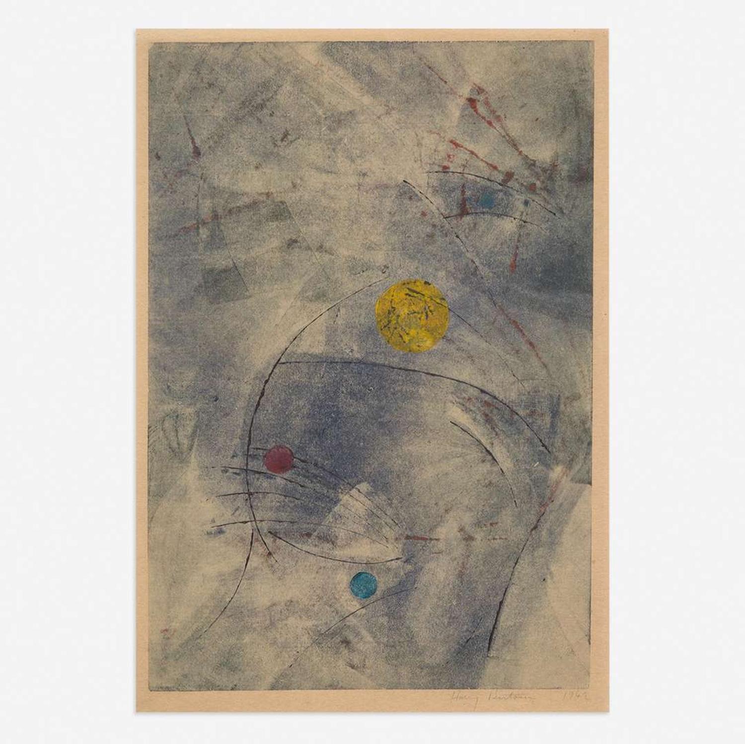 Harry Bertoia (American, 1915-1978) Untitled