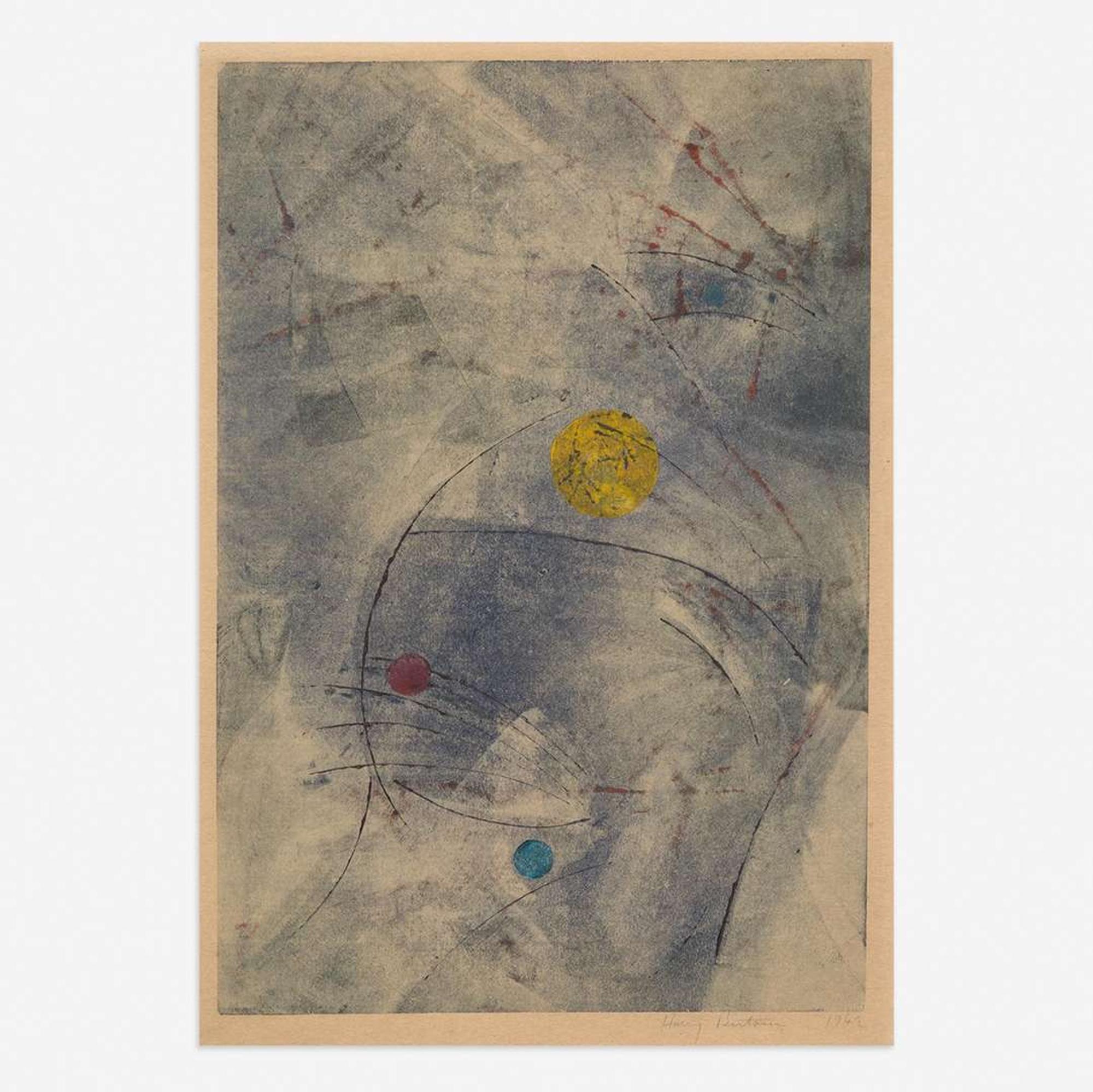 Harry Bertoia (American, 1915-1978) Untitled
