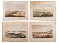 [WESTERN AMERICANA]. A group of western etchings, prints and photographs, and an 1890 manuscript letter detailing the incredible natural beauty of Wagon Wheel Gap, Colorado.