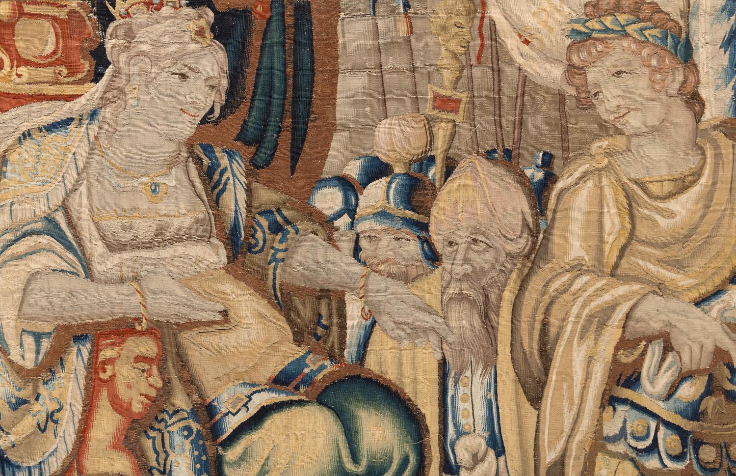 A Continental Historical Tapestry Fragment