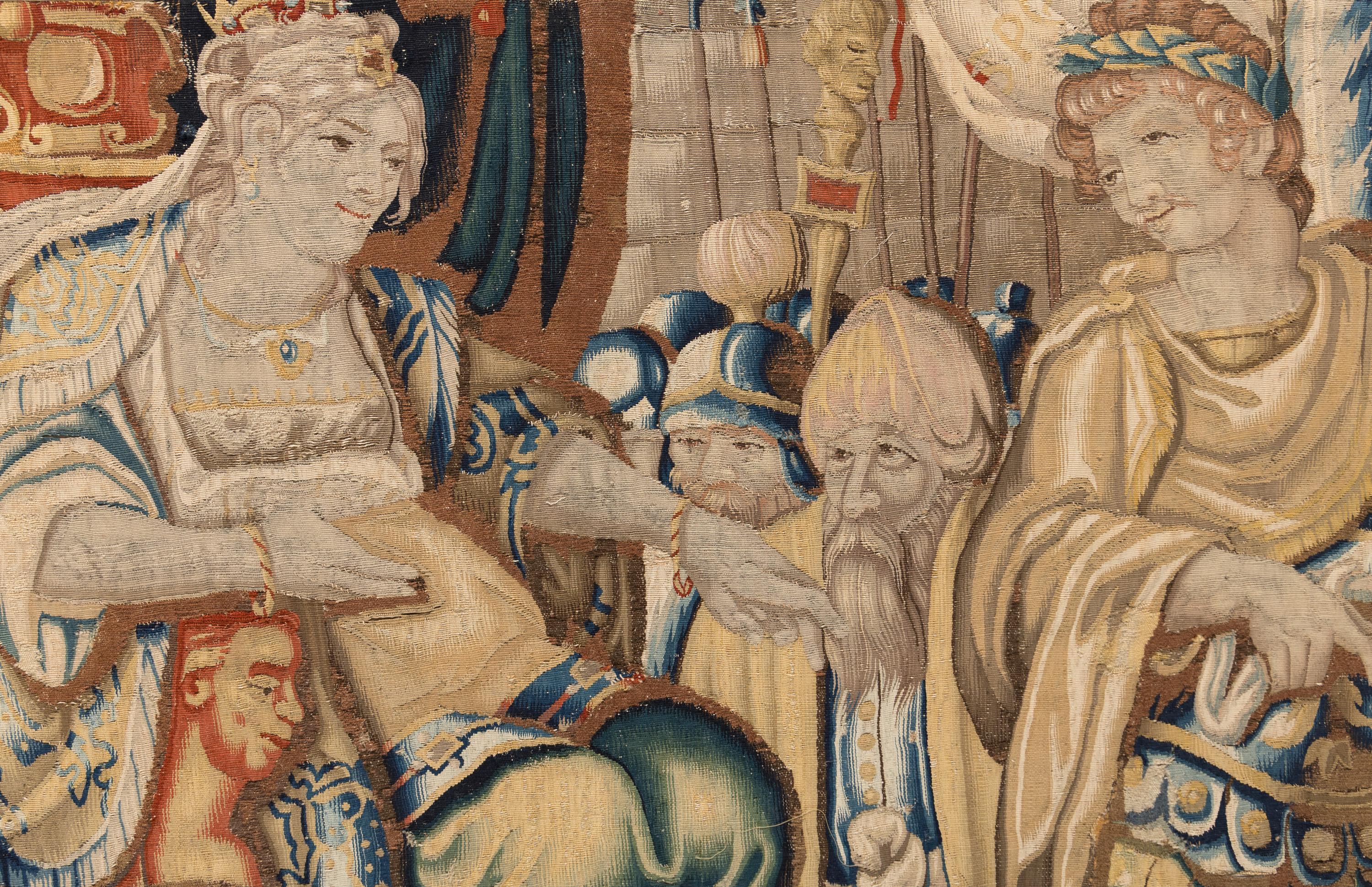 A Continental Historical Tapestry Fragment