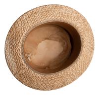 ROOSEVELT, Franklin Delano (1882-1945). Straw boater hat signed ("Franklin D. Roosevelt").