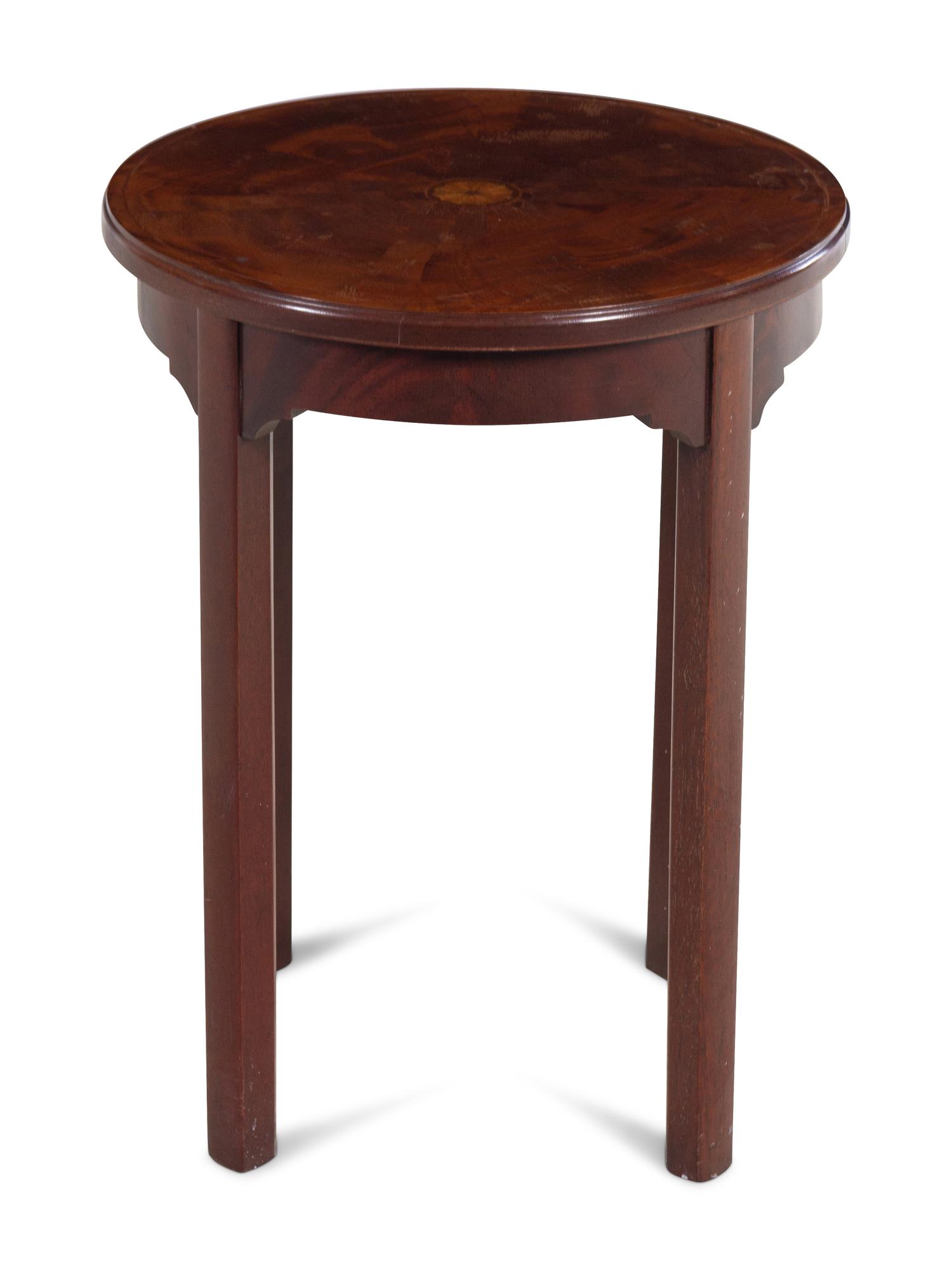 A Georgian Style Mahogany Side Table