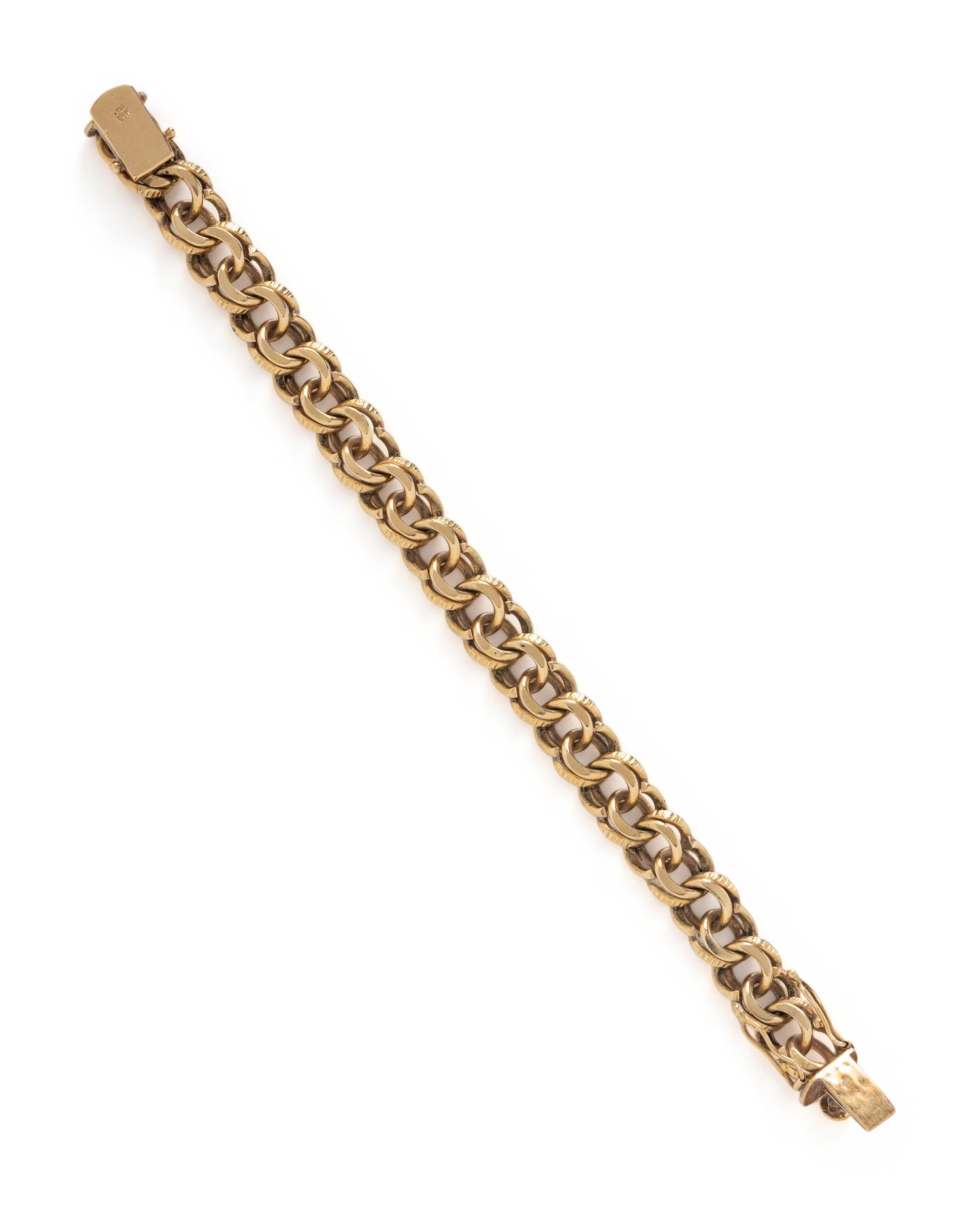YELLOW GOLD BRACELET