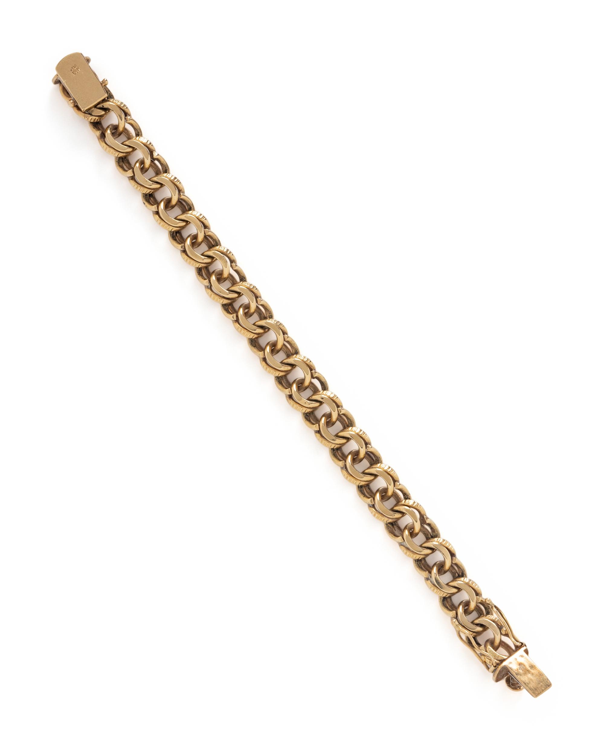 YELLOW GOLD BRACELET