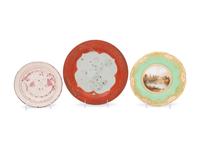 A Collection of English, Chinese Export and Continental Porcelain Table Articles