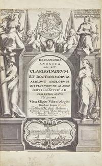 [Plate Books] (Holland, Henry). Heroologia Anglica: hoc est clarissimorum et doctissimorum aliqout Anglorum qui floruerunt ab anno Christi M.D. usque ad presentem annum M.D.C.XX. Vivae effigies, Vitae et Elogia, duobus tomis.
