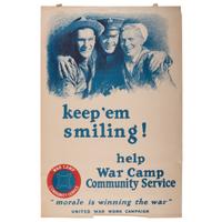 [WORLD WAR I]. A collection of 10 assorted posters, comprising: