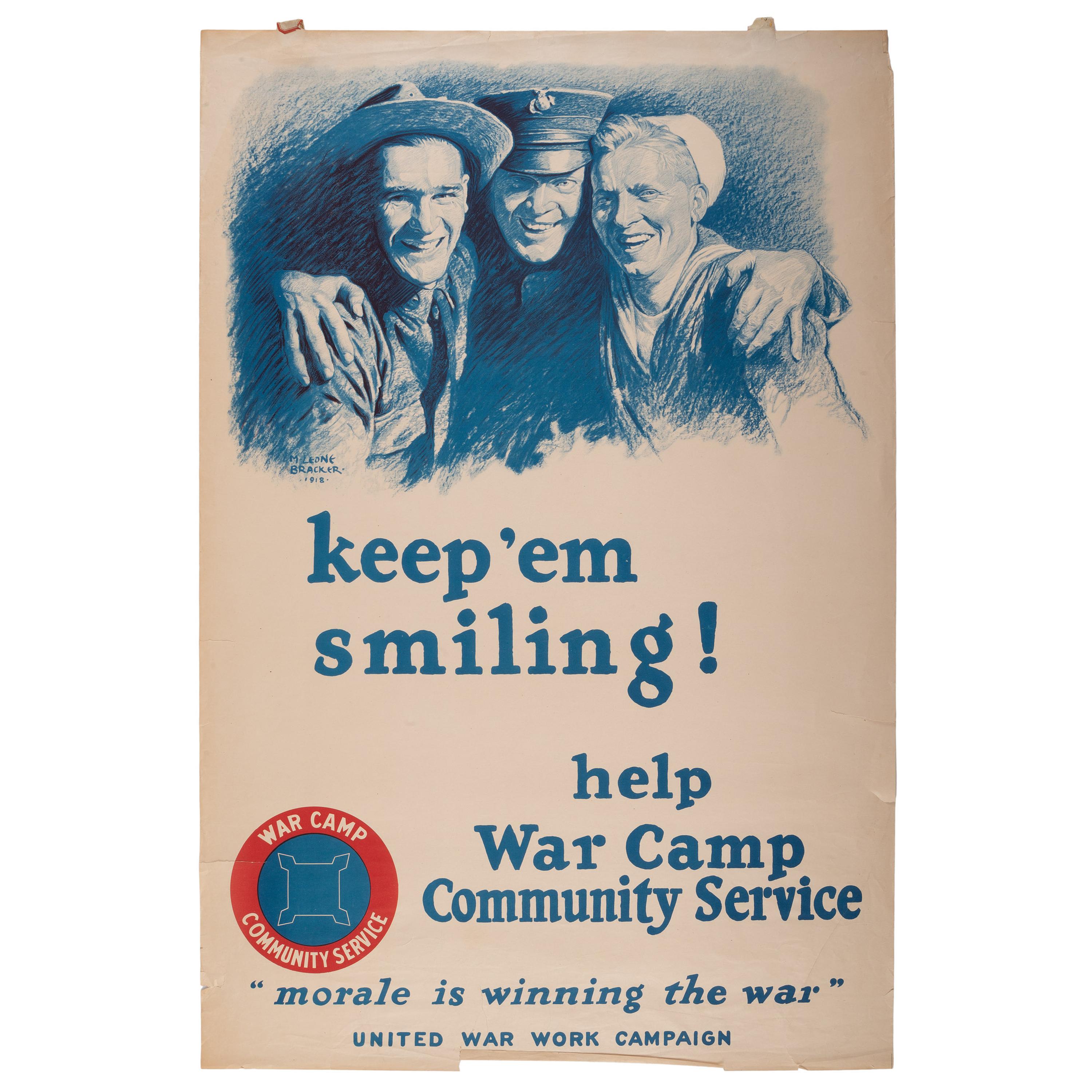 [WORLD WAR I]. A collection of 10 assorted posters, comprising: