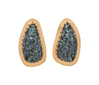 14kt Gold and Turquoise Earrings