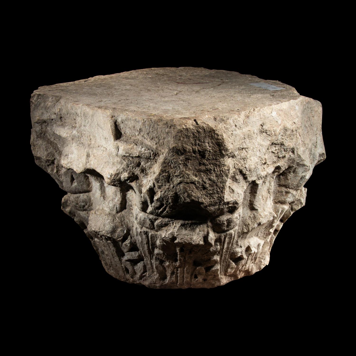 A Roman Marble Capital