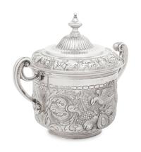 An English Silver Covered Jar